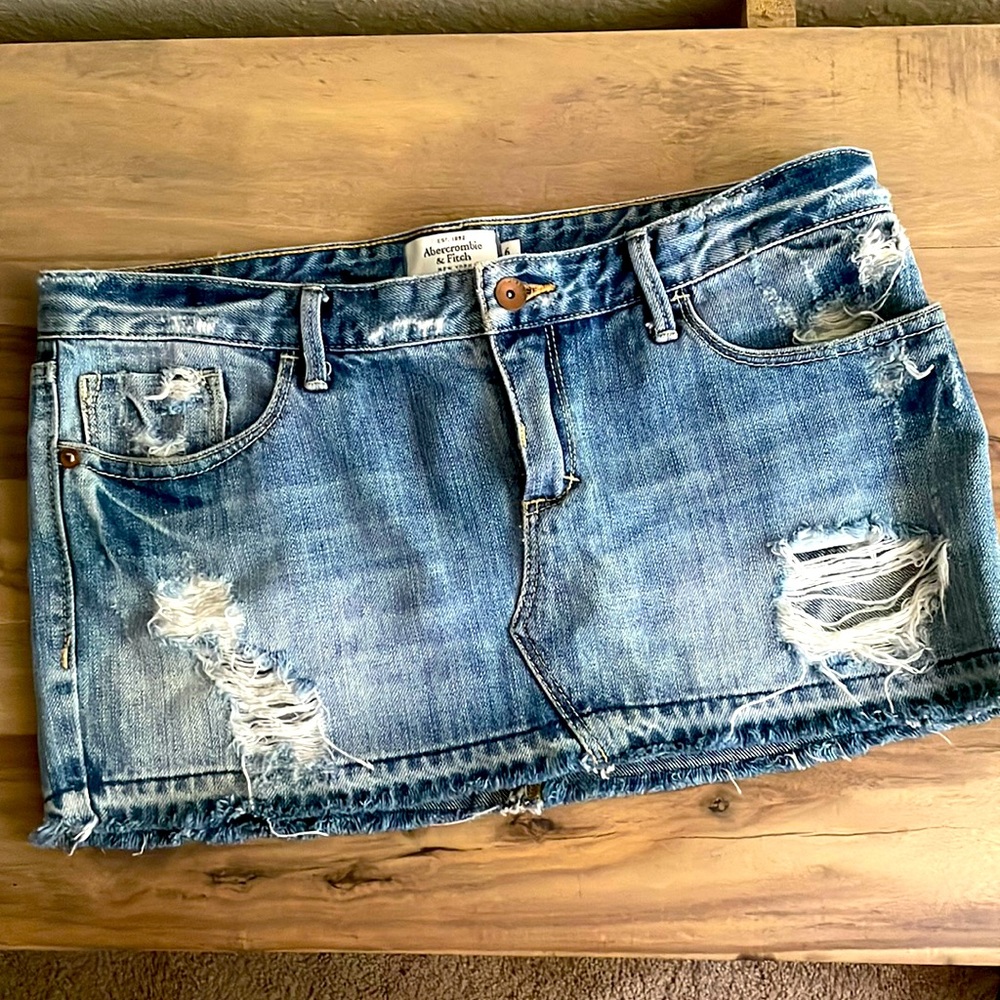 💕Y2K Vintage Ambercrombie Jean Skirt